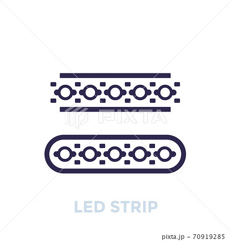 LED stripes icon LED stripes icon 70919285