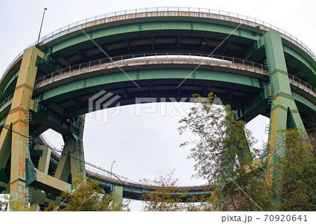 静岡県・伊豆/ 河津七滝ループ橋（河津高架橋） 70920641