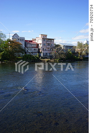 今は綺麗な水の北上川 今は綺麗な水の北上川 70920734