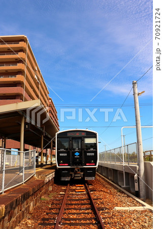 DENCHA 西戸崎駅　福岡県　JR九州　香椎線　 70921724