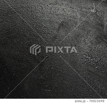 empty wet black chalk board, place for inscription 70923049