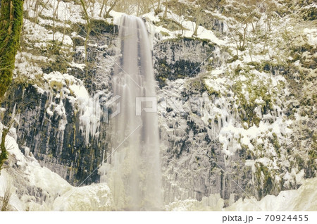 玉簾の滝　氷爆 70924455