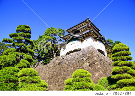 皇居　富士見櫓 ( 東京都千代田区 ) 70927894