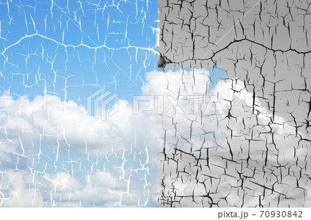Sky background with clouds . Sky with clouds 70930842