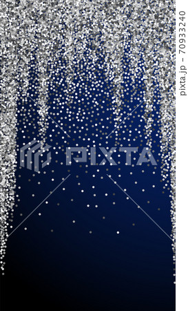 Round silver glitter luxury sparkling confetti. Sc 70933240