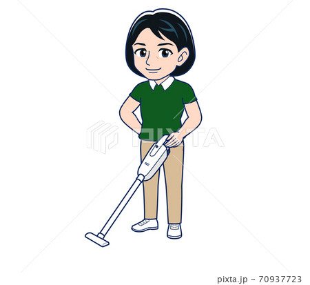 Beautiful woman in a green clothes Beautiful woman in a green clothes 70937723