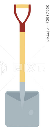 シャベルのイラスト素材