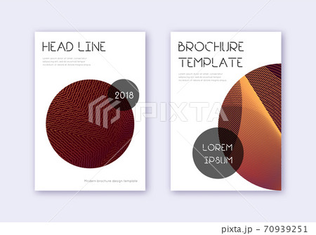 Trendy cover design template set. Orange abstract Trendy cover design template set. Orange abstract 70939251