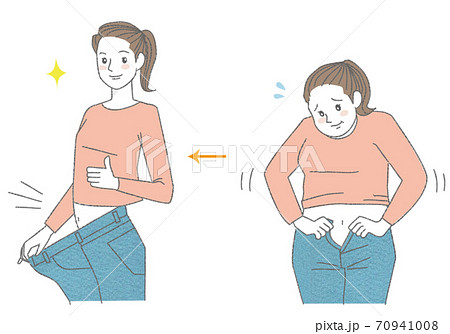 ダイエット_ベフォアーアフター ダイエット_ベフォアーアフター 70941008