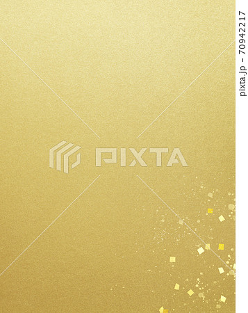 金箔と金粉のシンプルな背景 複数のバリエーションがありますのイラスト素材