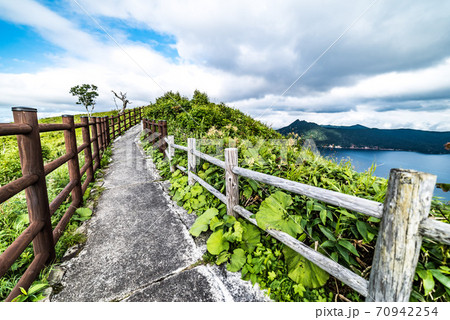真夏の第3展望台までの道 70942254