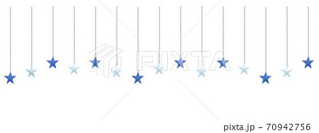 星のオーナメント飾り 装飾 罫線のイラスト素材