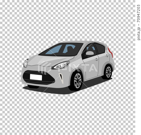 自動車のイメージ イラストのイラスト素材