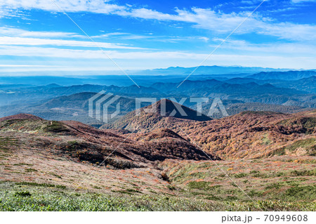 栗駒山紅葉大地森と世界谷地 70949608
