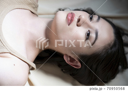 女性のビューティーポートレート 70950568