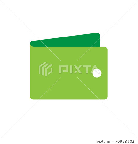 Wallet vector icon isolated flat cartoon symbol, mone case or portemonnaie purse pictogram Wallet vector icon isolated flat cartoon symbol, mone case or portemonnaie purse pictogram 70953902