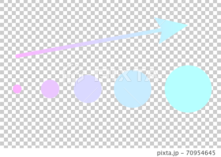 Graph rising image - Stock Illustration [70954645] - PIXTA