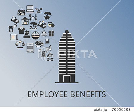 what employee benefits provided to employee vector 70956503