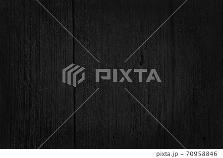 Black grey wood planks texture background with natural patterns vintage style for design art work and interior or exterior. 70958846