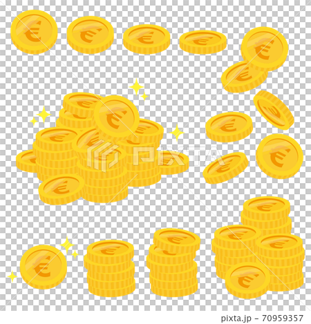 Euro coin set 70959357