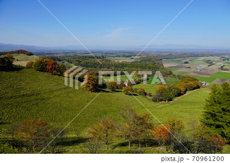 新嵐山スカイパーク展望台の秋 70961200