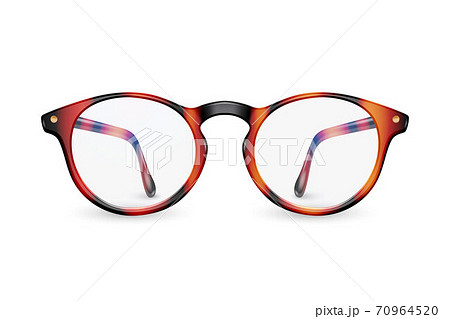 Vector 3d Realistic Plastic Brown Leopard Rimmed Eye Glasses Closeup Isolated on White Background. Women, Men, Unisex Accessory. Optics, Health Concept. Design Template, Mockup. Front View Vector 3d Realistic Plastic Brown Leopard Rimmed Eye Glasses Closeup Isolated on White Background. Women, Men, Unisex Accessory. Optics, Health Concept. Design Template, Mockup. Front View 70964520