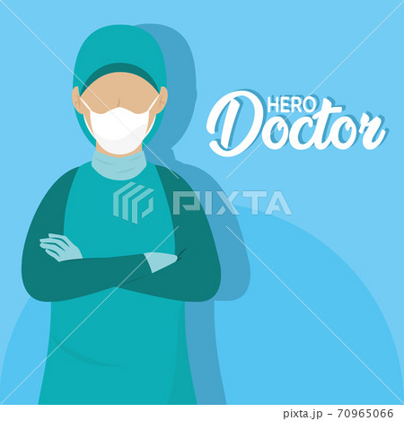 Caucasian medical support 70965066