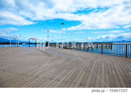 びわ湖　大津港　桟橋 70967207