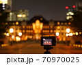 東京駅夜景撮影 70970025