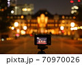 東京駅夜景撮影 70970026