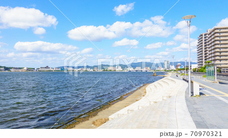 宍道湖(宍道湖夕日スポット) 宍道湖(宍道湖夕日スポット) 70970321
