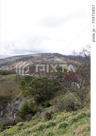 秋の横根高原（方塞山の紅葉） 70970807