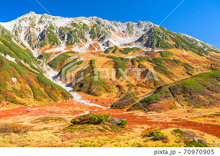 《富山県》紅葉最盛期の室堂・立山黒部アルペンルート 《富山県》紅葉最盛期の室堂・立山黒部アルペンルート 70970905