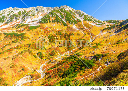 《富山県》紅葉最盛期の室堂・立山黒部アルペンルート 《富山県》紅葉最盛期の室堂・立山黒部アルペンルート 70971173