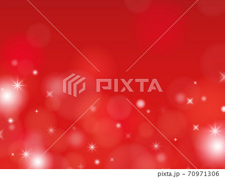 キラキラ 光ボケの背景素材 赤のイラスト素材
