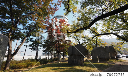 南山公園 南山 秋 70972755