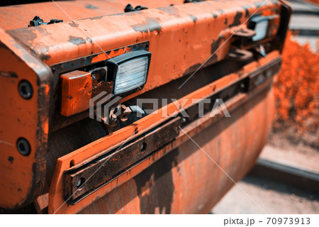 Asphalt rolling machine. Asphalt rolling machine. 70973913
