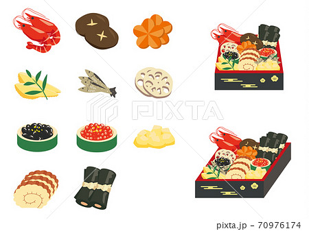 おせち イラスト素材のイラスト素材