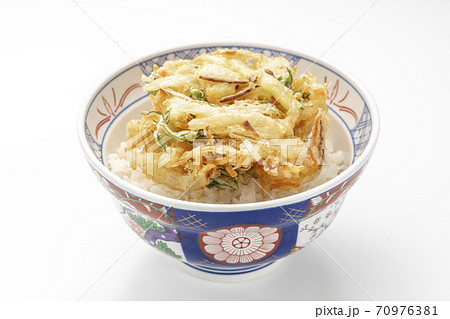 かき揚げ丼、かき揚げ天丼 かき揚げ丼、かき揚げ天丼 70976381