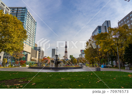 札幌 テレビ塔 都市風景 オリンピックマラソン 札幌 テレビ塔 都市風景 オリンピックマラソン 70976573