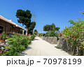 竹富島の街並み2020年3月 70978199