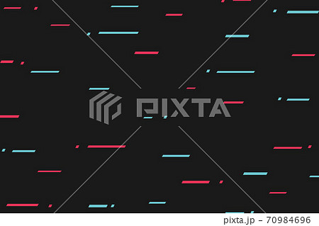 Abstract glitch lcolor line pattern. Technology Template for your design 70984696