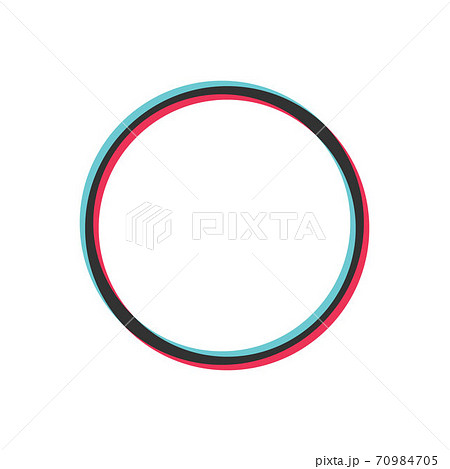 Glitch Social media user profile icon for your design 70984705