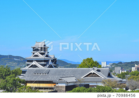 熊本市　復旧進む熊本城 70986456