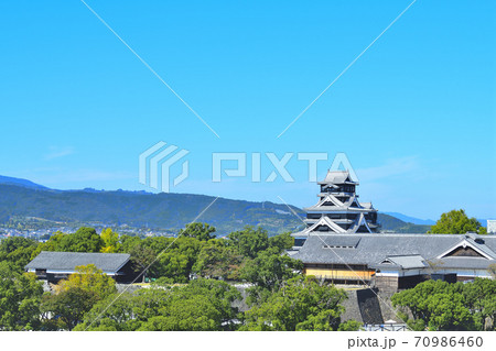 熊本市 復旧進む熊本城 熊本市 復旧進む熊本城 70986460