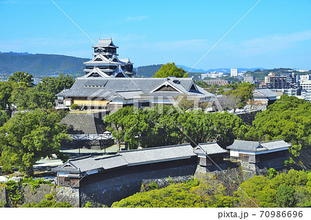 熊本市 復旧進む熊本城 熊本市 復旧進む熊本城 70986696