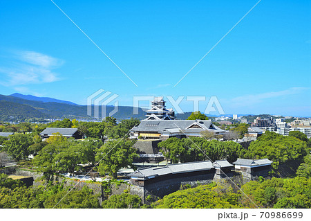 熊本市 復旧進む熊本城 熊本市 復旧進む熊本城 70986699