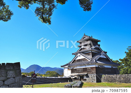 熊本市　復旧進む熊本城　宇土櫓 70987595