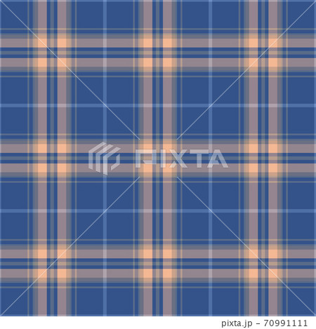 Plaid seamless pattern. Vector background of textile ornament. Flat fabric design. Plaid seamless pattern. Vector background of textile ornament. Flat fabric design. 70991111
