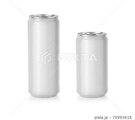 White Metal Aluminum Beverage Drink Can 500ml, 70993618